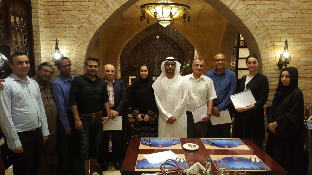 IEEE UAE Section Iftar and Volunteer Recognition Award 2018