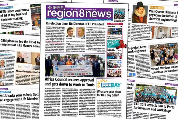 IEEE Region 8 News September 2018 featured image
