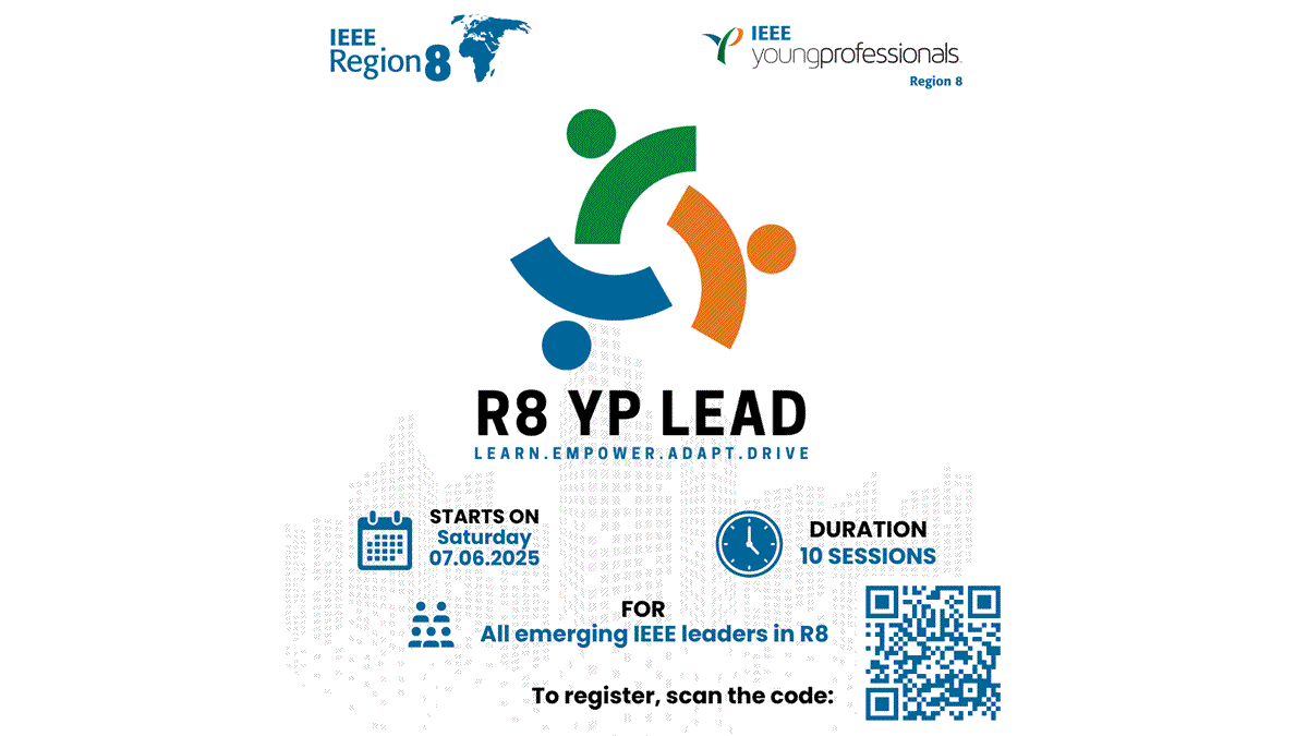 IEEE Region 8 Young Professionals LEAD Program 2025 | Registration Open